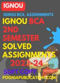 BCA 2nd semester solved assignment 2023-24