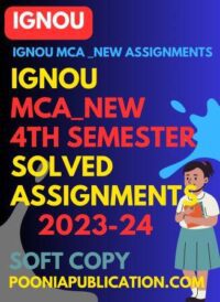 MCA_New 4th semester solved assignment 2023-24