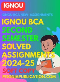 BCA 2nd semester solved assignment 2024-25