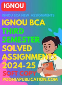 BCA 3rd semester solved assignment 2024-25