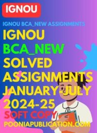 IGNOU BCA_New solved assignment 2024-25