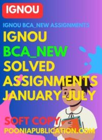 IGNOU BCA_New solved assignment