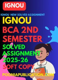 BCA 2nd semester solved assignment 2025-26 download
