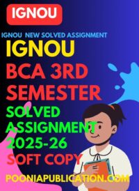 BCA 3rd semester solved assignment 2025-26