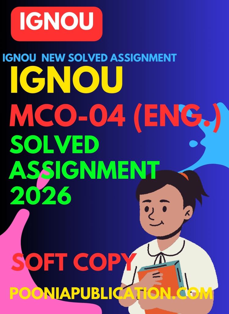 MCO-04 (ENG.) solved assignment 2026