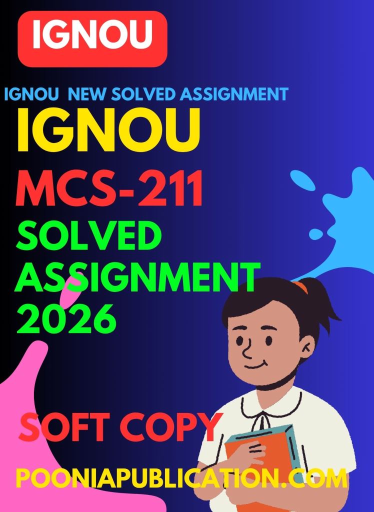 MCS-211-solved-assignment-2026.
