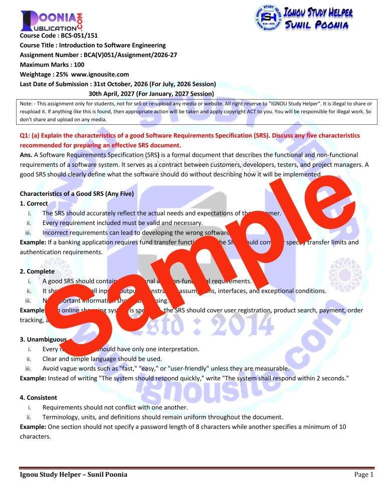 BCS-151-2026-27