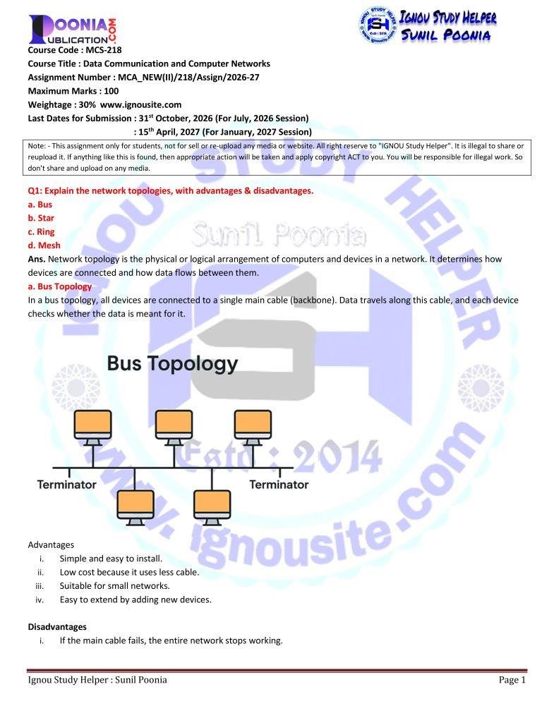 MCS-218-2026-27-Sample.