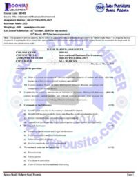 IBO-01 (ENG.) solved assignment 2026-27
